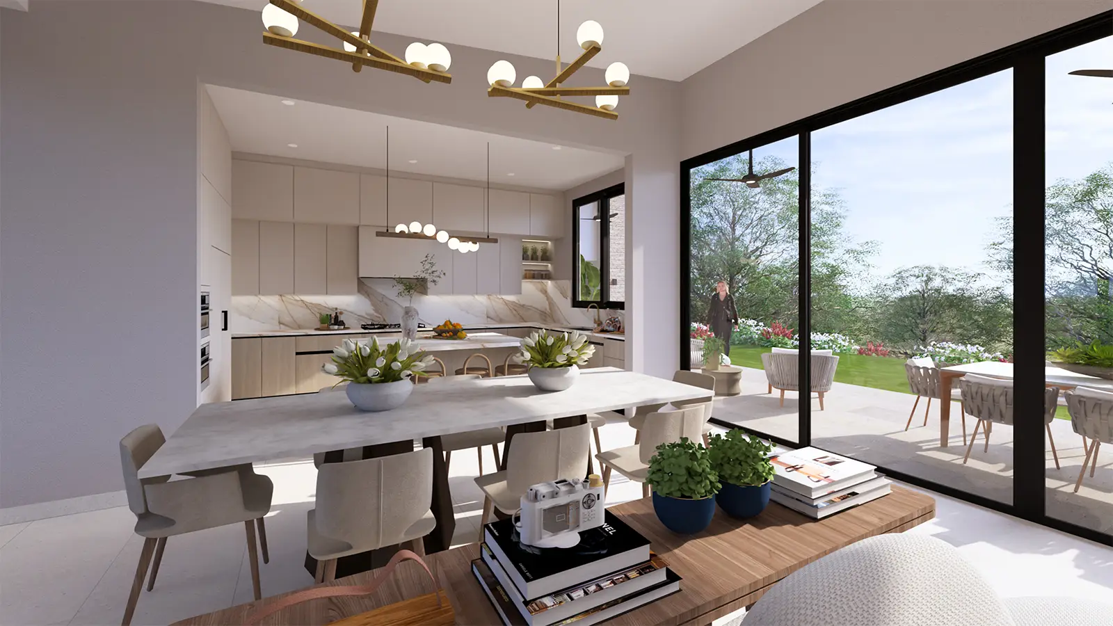 Clavel — living room