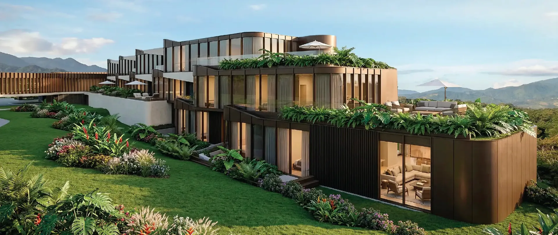 Condo and Wellness Center — entrance facade