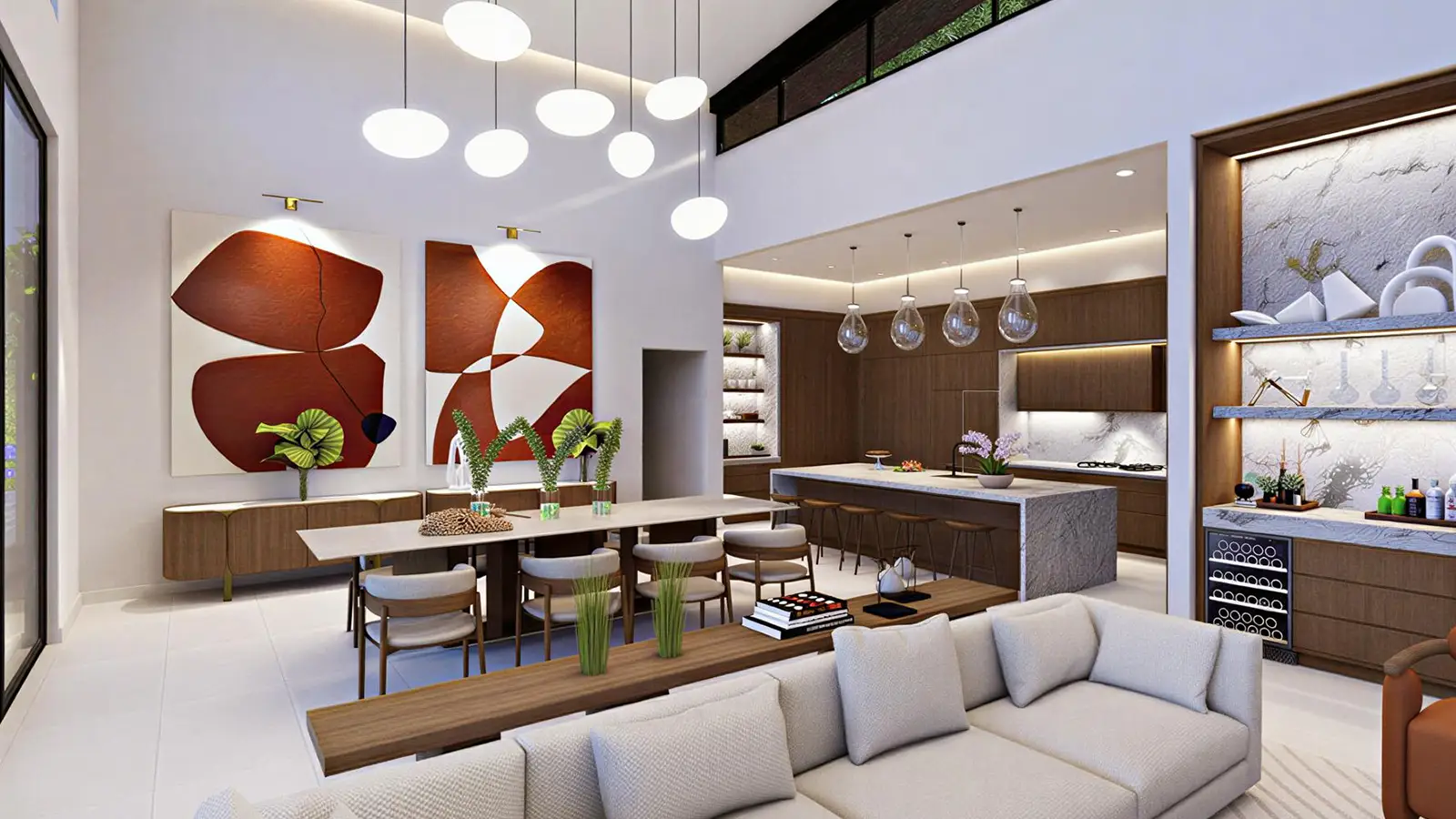 Gemini — living area