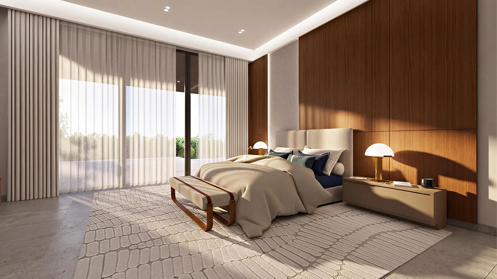 Pollux — primary bedroom
