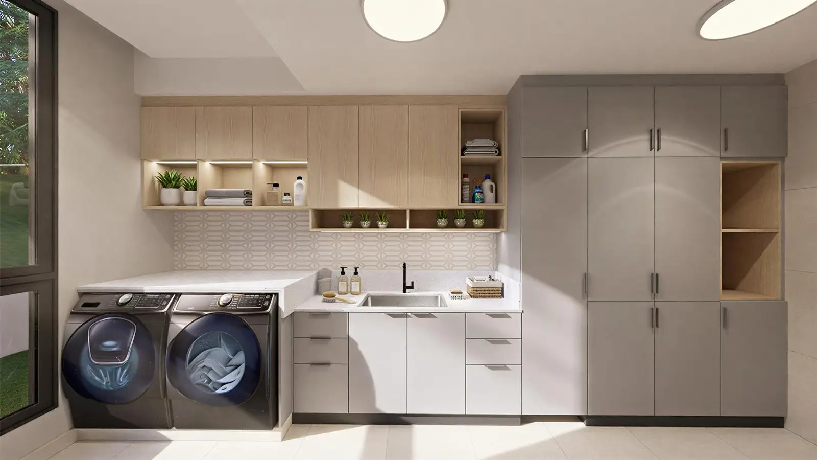 Pollux — laundry room